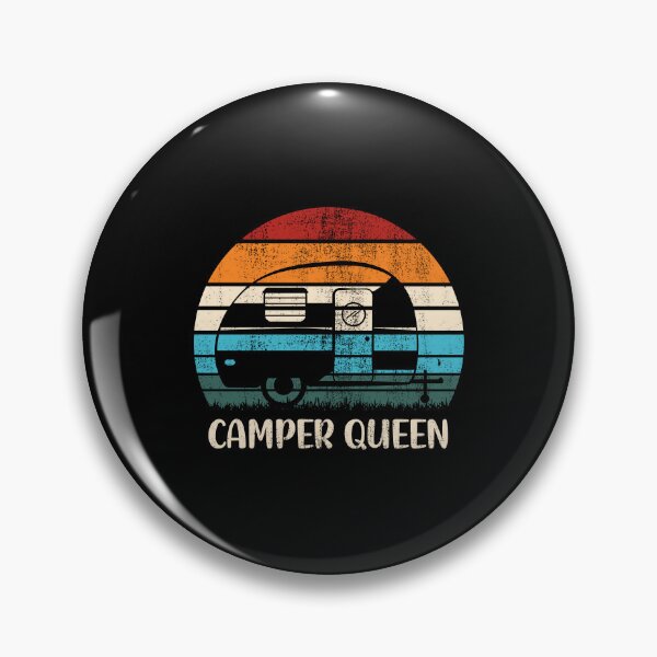 Item preview, Camper Queen Camping Mom RV Cool Mothers Day Retro designed and sold by haselshirt.