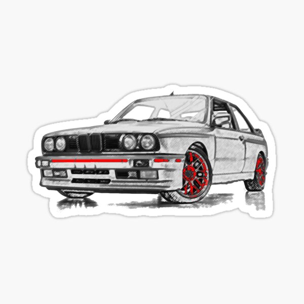 E30 T-Shirt Sticker