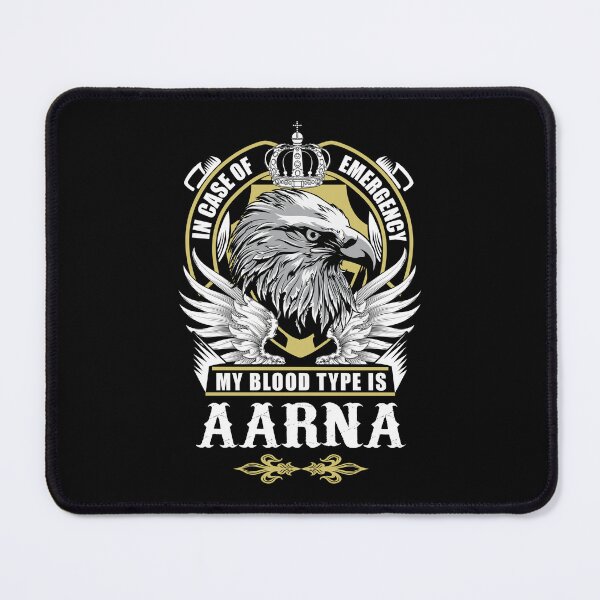 Item preview, Aarna Name T Shirt - In Case Of Emergency My Blood Type Is Aarna Gift Item Tee designed and sold by aaronmaxi6.