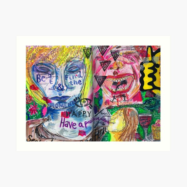 Instructions to make you happy Art Print