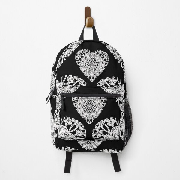 Item preview, Mandala in black and white seamless pattern designed and sold by AleFairyland.