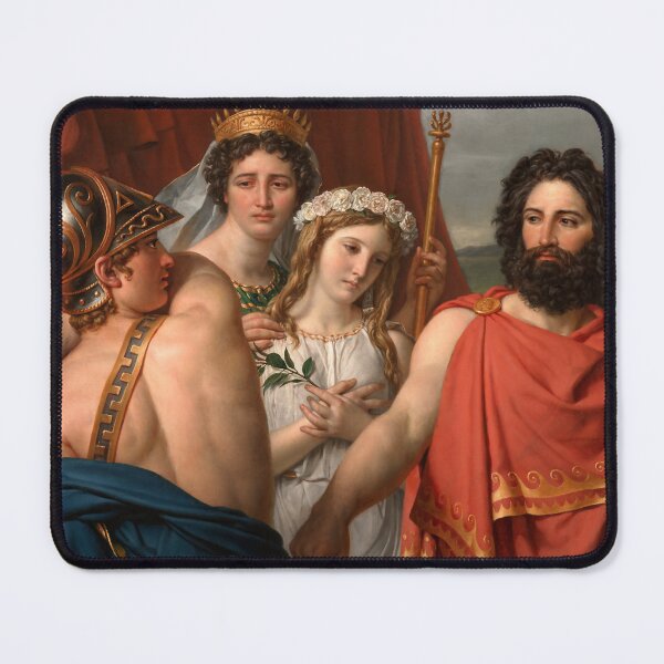 Item preview, The Anger of Achilles Ancient Greek art painting designed and sold by ClassicalGreece.