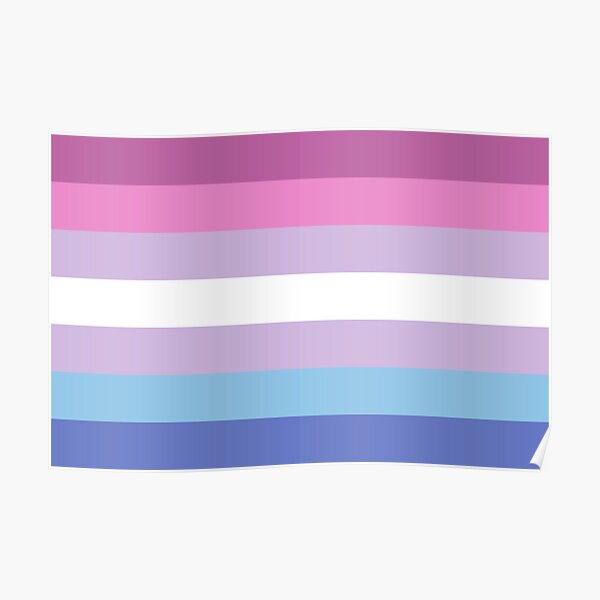 Bigender Pride Flag Poster For Sale By Flagsworld Redbubble 2026