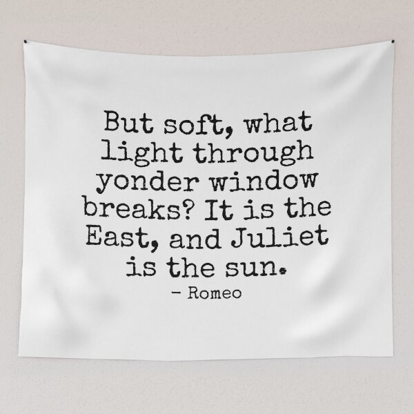 Item preview, Romeo and Juliet Quote designed and sold by The-Quote-House.