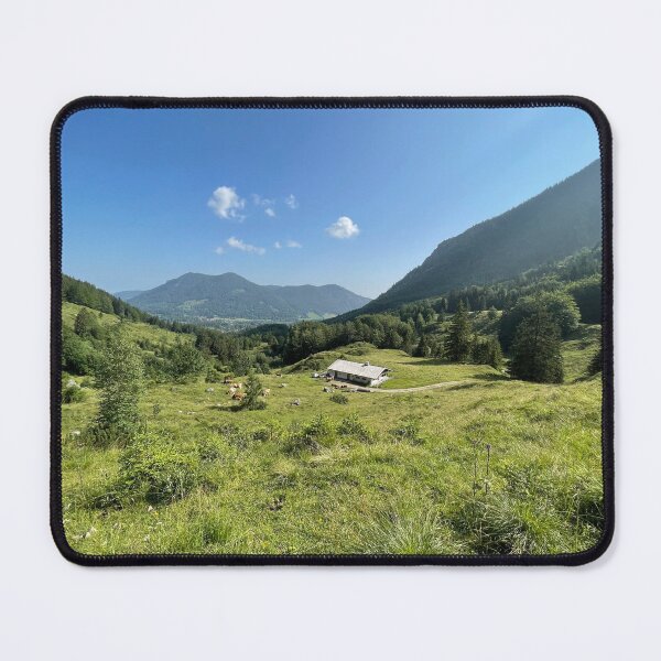 Item preview, View on a Grassfield with a Mountain in the Background designed and sold by Ti-Media.