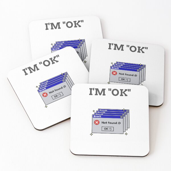 Item preview, I am "OK" - Error designed and sold by E-YO.