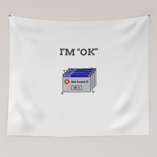 Item preview, I am "OK" - Error designed and sold by E-YO.