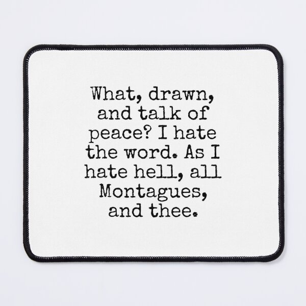 Item preview, Romeo and Juliet Quote designed and sold by The-Quote-House.