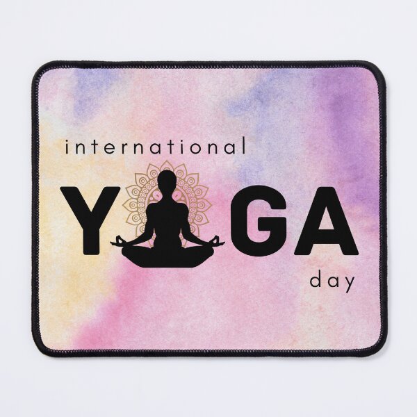 Item preview, Yoga Day international designed and sold by GetNew.