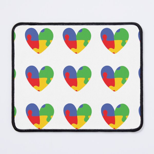 Item preview, Autism Heart, Love Autism designed and sold by BlueDiamond-19.