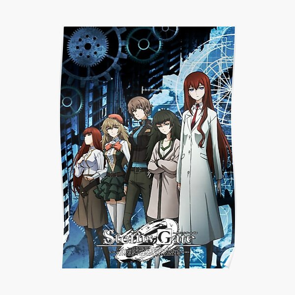 Steins Gate Movie Posters For Sale Redbubble