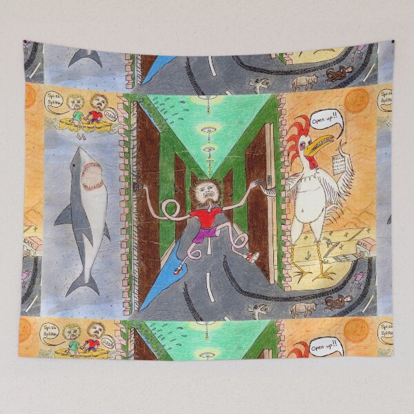 Item preview, Hall of Nightmares! (Quivers Motel) designed and sold by Stationed Observer.