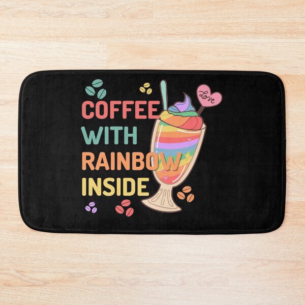 Item preview, Coffee With Rainbow Inside designed and sold by designerpriti.