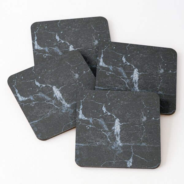 Item preview, Black marble with white veins ... Abstract marble designed and sold by aprajoos.