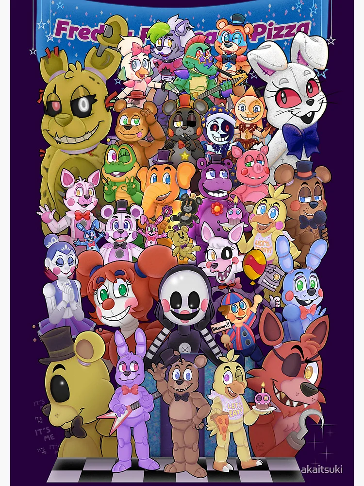 Explore the Best Fivenightsatfreddys7 Art