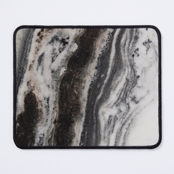 Item preview, White marble texture with brown and black veins designed and sold by aprajoos.