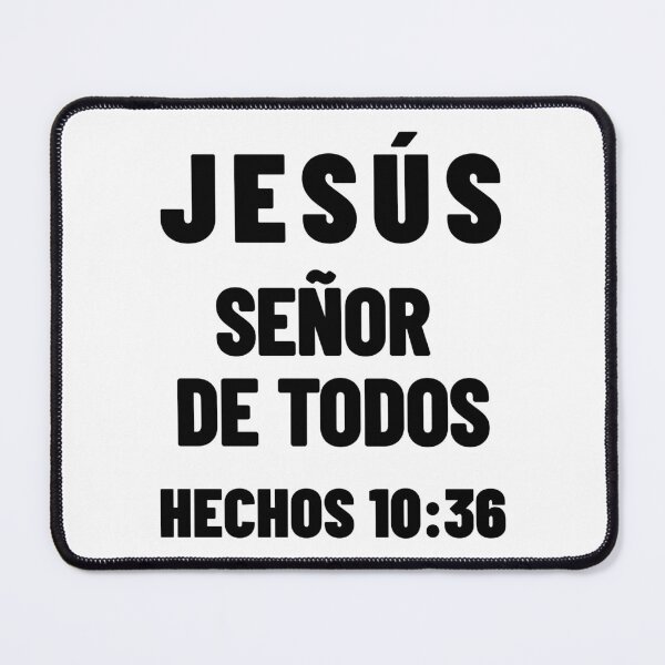 Item preview, Acts 10:36 Jesus Lord of All Spanish Bible Verse designed and sold by NombresDeJesus.