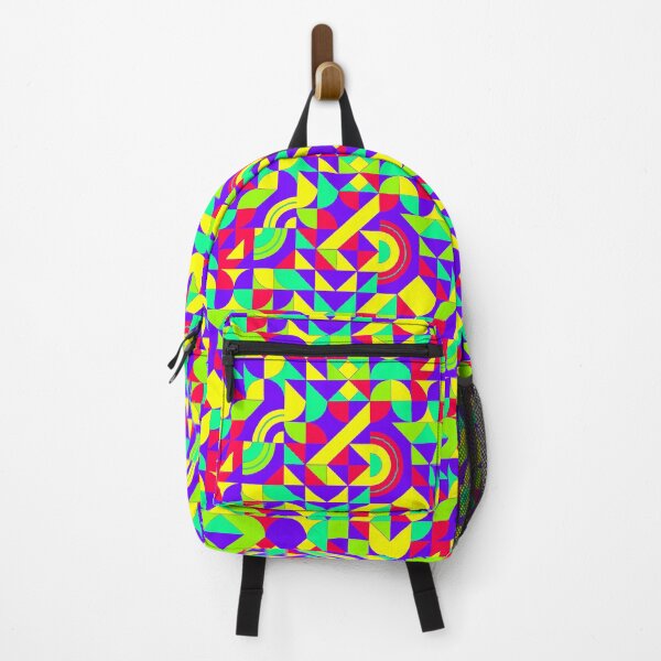 Item preview, geometric colorful patterns conceptual Art - Abstract Neo Geo graphic design designed and sold by Design Repo.