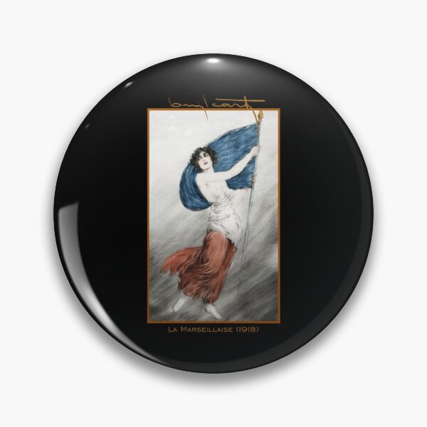 Item preview, Louis Icart 1888-1950 La Marseillaise 1918 Art Deco Pullover Hoodie designed and sold by lelaalicesr.