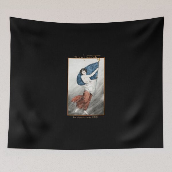 Item preview, Louis Icart 1888-1950 La Marseillaise 1918 Art Deco Pullover Hoodie designed and sold by lelaalicesr.