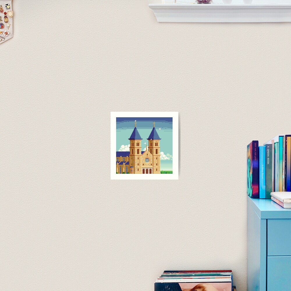 Cathedral of the Plains Art Print