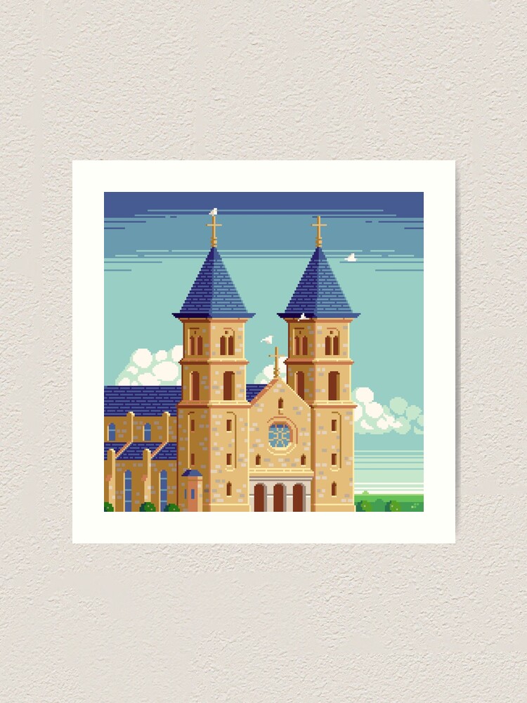 Alternate view of Cathedral of the Plains Art Print