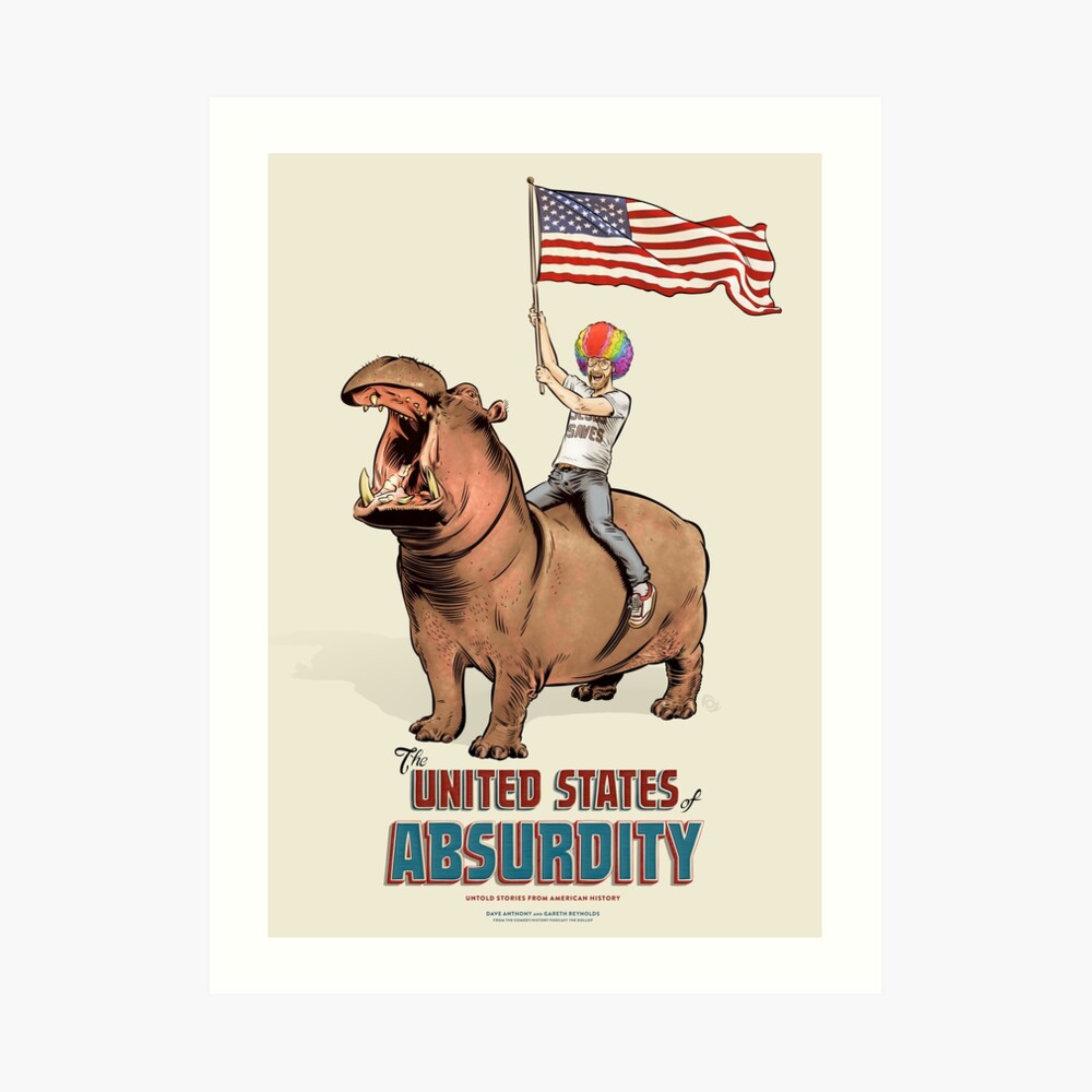 The United States of Absurdity - Lenny Dykstra Metal Print for Sale by  James Fosdike