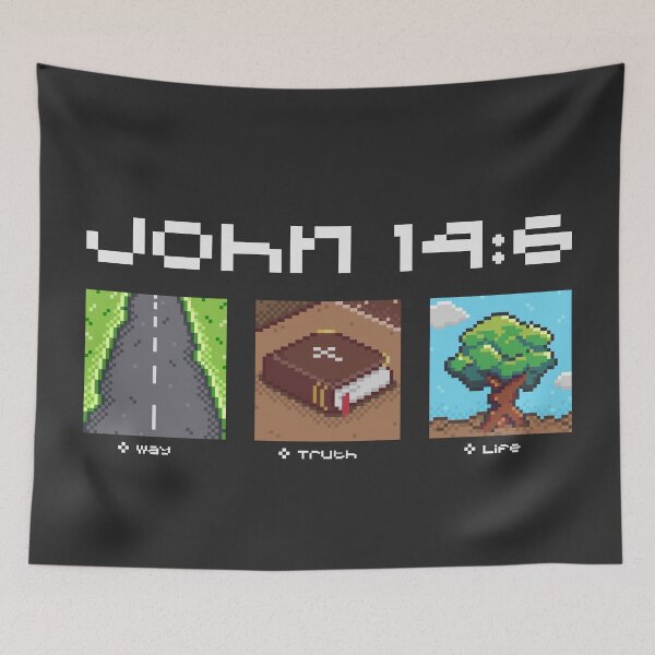 Item preview, Jesus - The Way, The Truth & The Life designed and sold by LaughsAndVerses.
