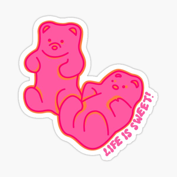Chunky gummybear pink - Funky and Fancy