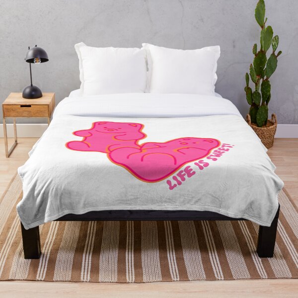 Item preview, life is sweet! gummy bears - pink designed and sold by Julia Santos.