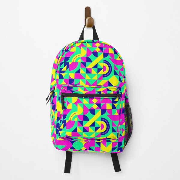 Item preview, geometric colorful patterns conceptual Art - Abstract Neo Geo graphic design designed and sold by Design Repo.