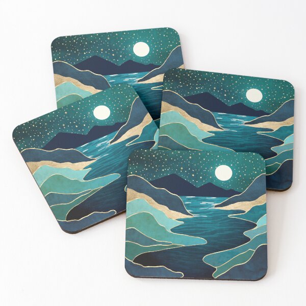 Item preview, Moon Water Vista designed and sold by spacefrogdesign.