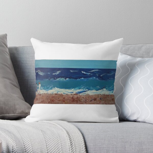 So Much To Sea Throw Pillow