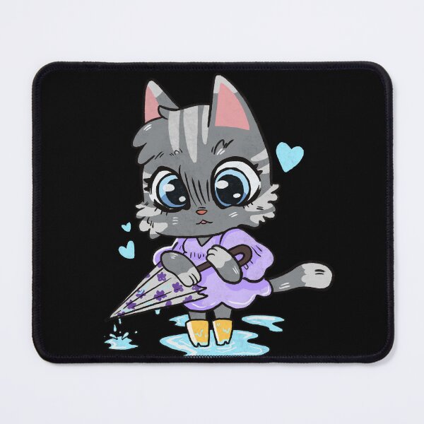 Item preview, Cat in the rain designed and sold by PeachieCenzie.