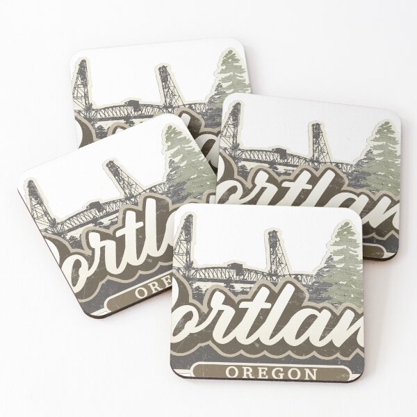 Item preview, Portland Oregon bridge worn script designed and sold by James Allender.