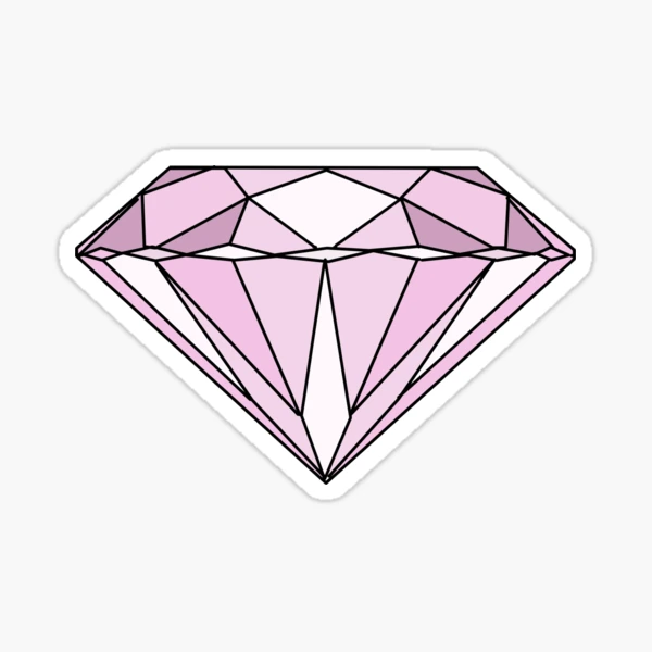 diamond Sticker for Sale by haleyerin