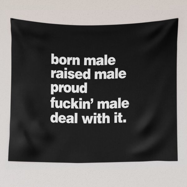 Item preview, born male raised male designed and sold by Grafik0.