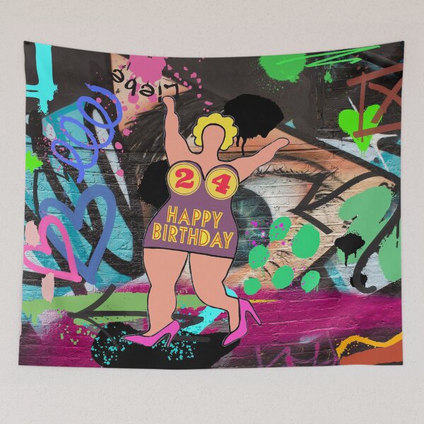 Item preview, Happy 24th Birthday designed and sold by GasconyPassion.