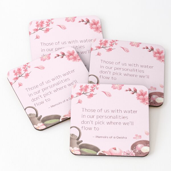 Item preview, Memoirs of a Geisha quote designed and sold by WearCub.