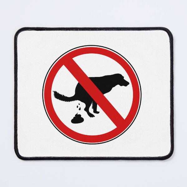 Item preview, Dog waste prohibition sign designed and sold by Ascooepics.