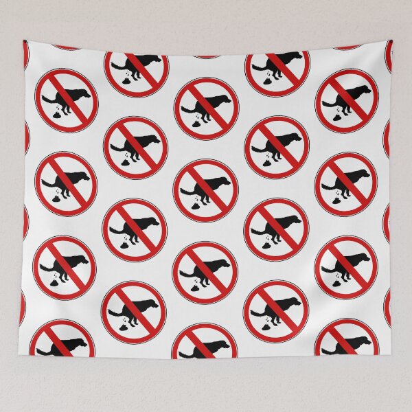 Item preview, Dog waste prohibition sign designed and sold by Ascooepics.