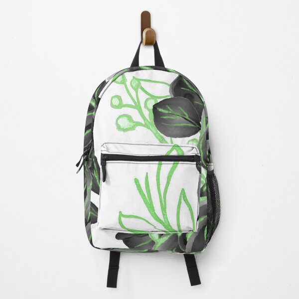 Item preview, Floral Rose Art Green Black designed and sold by Tshirtstory.