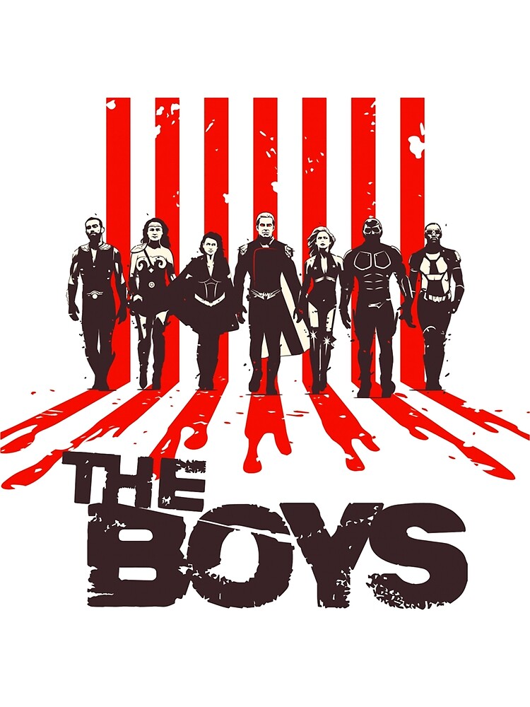 "The Boys Team" Poster For Sale By Byrd-Maureen | Redbubble