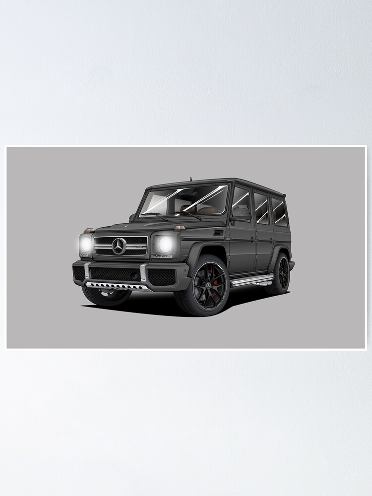 Mercedes Benz G63 AMG - illustration  Coffee Mug for Sale by MerchBothCo