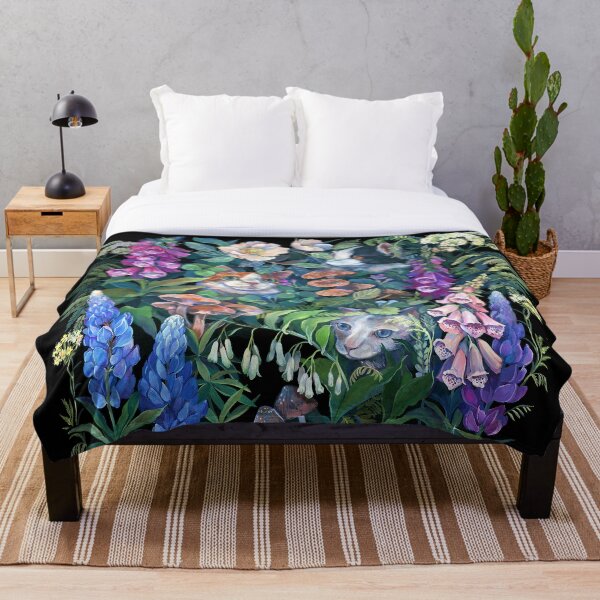 Item preview, Cats Flower Garden designed and sold by claramcallister.