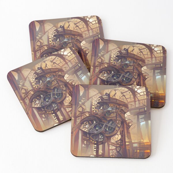 Item preview, Clock | Artificial Inteligence Generated Art designed and sold by AllAboutAI.