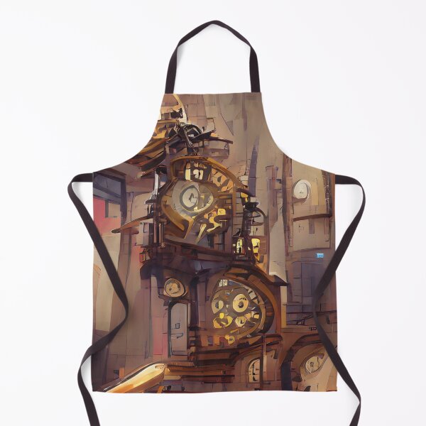 Item preview, Clock | Artificial Inteligence Generated Art designed and sold by AllAboutAI.