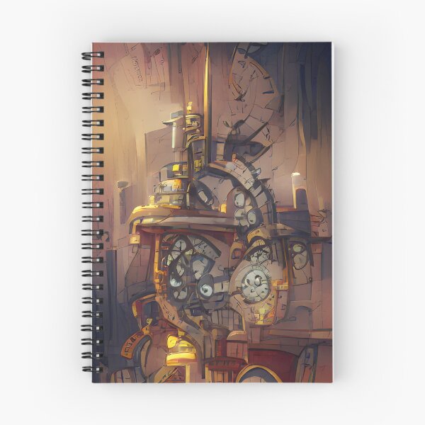 Item preview, Clock | Artificial Inteligence Generated Art designed and sold by AllAboutAI.