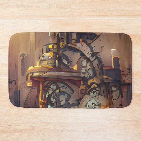 Item preview, Clock | Artificial Inteligence Generated Art designed and sold by AllAboutAI.