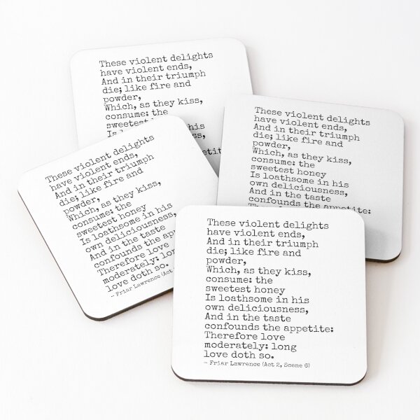 Item preview, Romeo and Juliet Quote designed and sold by The-Quote-House.